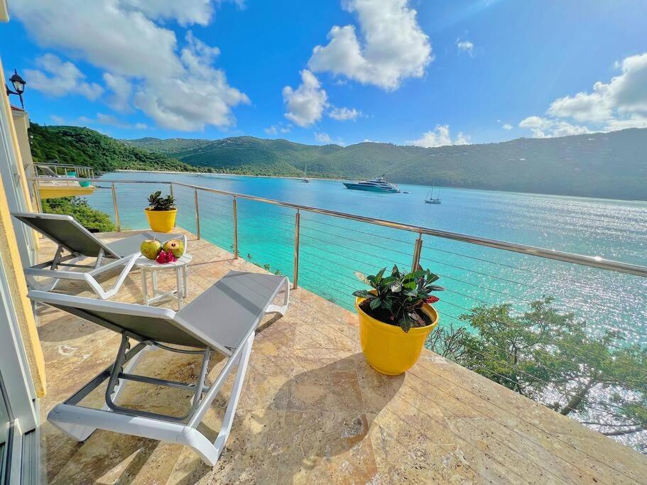 Sailfish Villa Luxury Beachfront Estate Magens Bay Cruz Bay Buitenkant foto