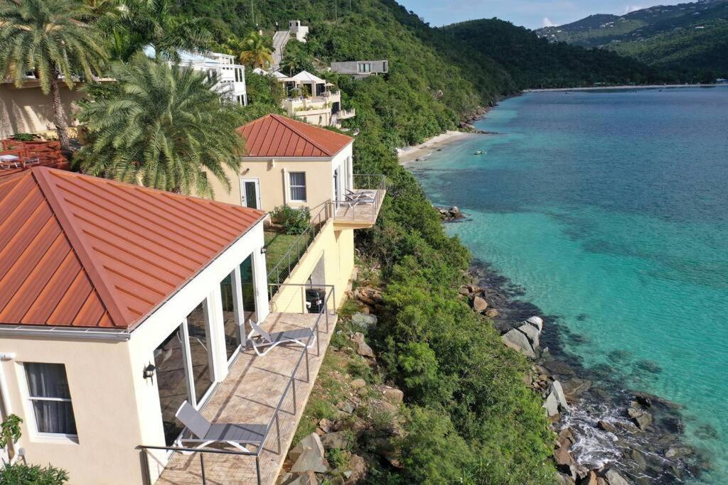 Sailfish Villa Luxury Beachfront Estate Magens Bay Cruz Bay Buitenkant foto