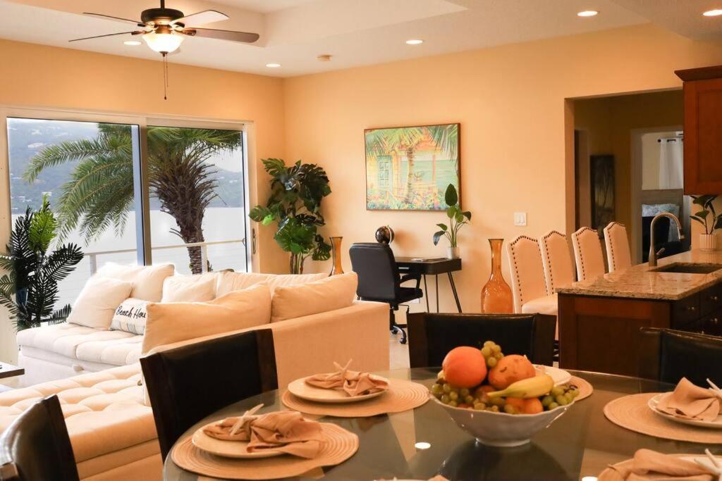 Sailfish Villa Luxury Beachfront Estate Magens Bay Cruz Bay Buitenkant foto
