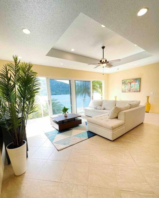 Sailfish Villa Luxury Beachfront Estate Magens Bay Cruz Bay Buitenkant foto