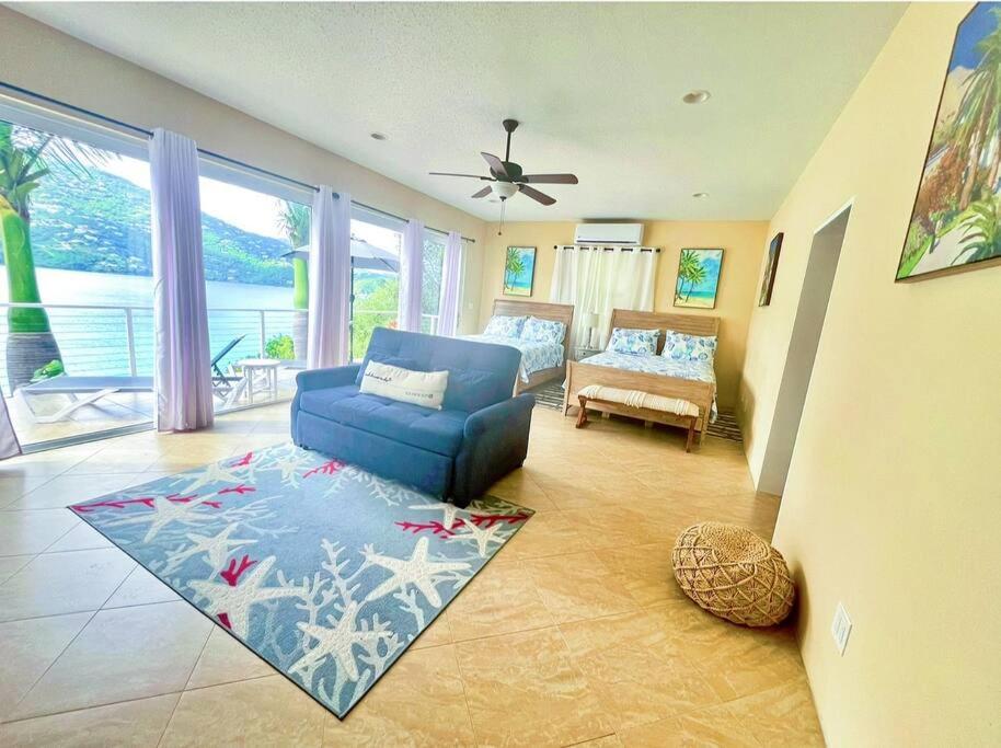 Sailfish Villa Luxury Beachfront Estate Magens Bay Cruz Bay Buitenkant foto