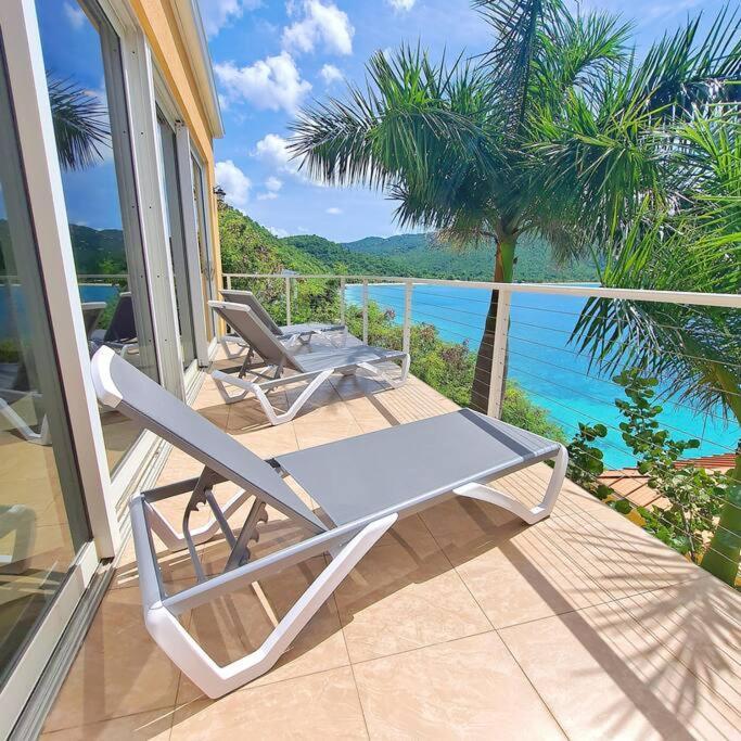 Sailfish Villa Luxury Beachfront Estate Magens Bay Cruz Bay Buitenkant foto