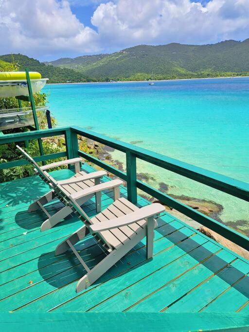 Sailfish Villa Luxury Beachfront Estate Magens Bay Cruz Bay Buitenkant foto